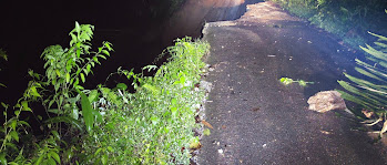 Jalan Longsor di Andaleh Nagari Sariak Alahan Tigo Kab Solok Tidak Bisa Dilalui Kendaran