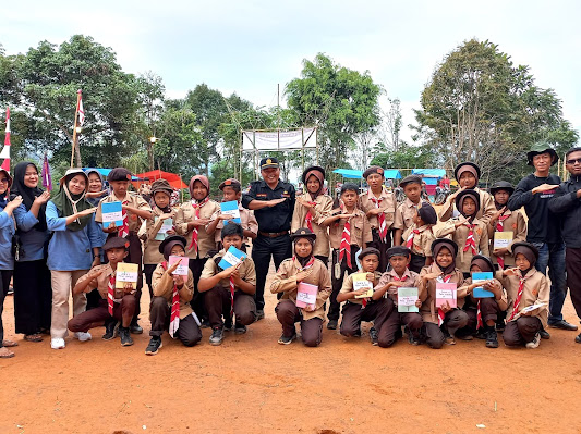 Lapangan Balai Lamo di Jorong Sungai Batarak Nagari Sungai Abu Disulap Menjadi Bumi Perkemahan